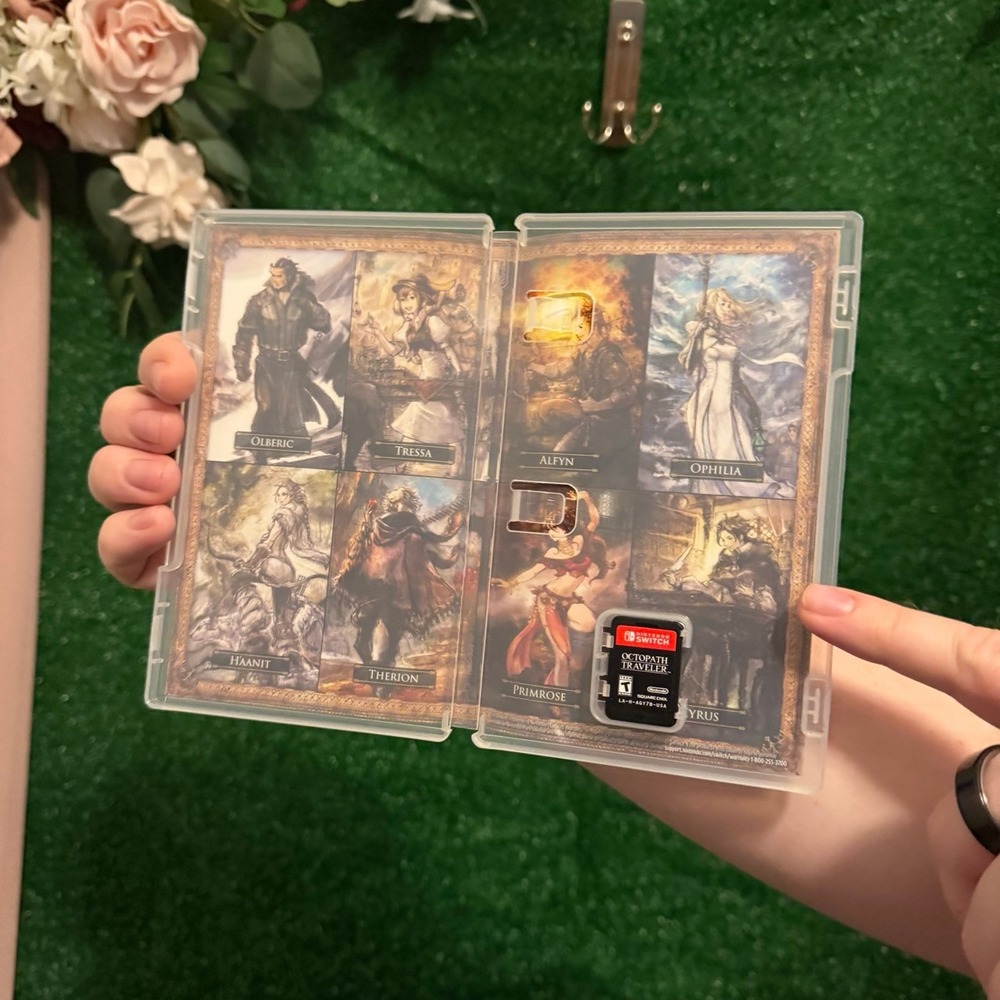 Octopath Traveler Nintendo Switch 2018 CIB Complete Case + Game Square Enix - Picture 4 of 6
